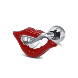 Red Mouth Ear Piercing TIP-2753